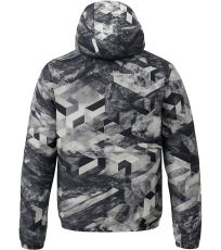 Chlapecká zimní bunda H4Z19-JKUMN001 4F MULTICOLOUR ALLOVER