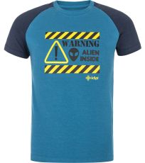 Chlapecké bavlněné tričko SALO-JB KILPI Modrá