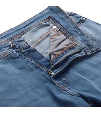 Pánské džínové šortky FEDAB NAX tmavá ocelověmodrá