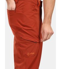 Pánské 3/4 outdoorové kalhoty - větší velikosti OLPRA-M KILPI Hnědá