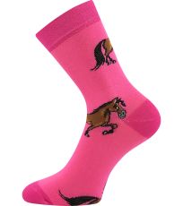 Dívčí obrázkové ponožky - 3 páry Horsik Lonka 