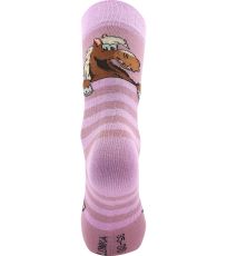Dívčí obrázkové ponožky - 3 páry Horsik Lonka 