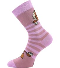 Dívčí obrázkové ponožky - 3 páry Horsik Lonka 