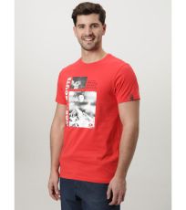 Pánské tričko BOMTEN LOAP červená