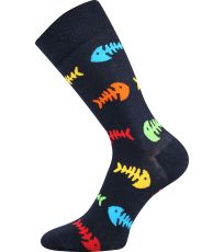 Unisex trendy ponožky Twidor Lonka ryby
