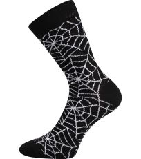 Unisex trendy ponožky Doble Sólo Lonka vzor 15 - pavouk