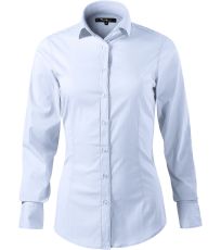 Dámská košile s dlouhým rukávem Dynamic Malfini premium světle modrá