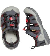 Dětské sandály KNOTCH CREEK KEEN magnet/red carpet