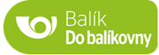 Balík Do balíkovny logo - Česká pošta